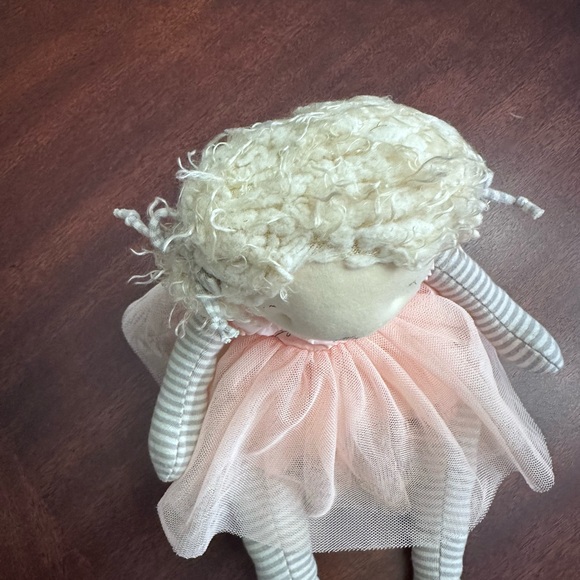 Bunnies by the Bay Pretty Girl Soft 12' Doll First Baby Comfort Lovey - Picture 6 of 8